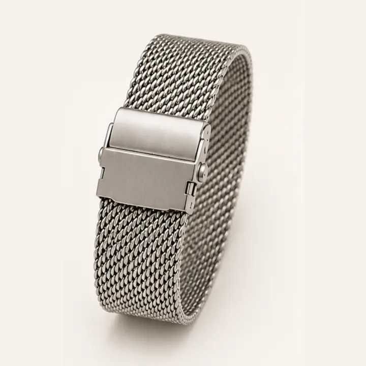 Sliding mesh clasp