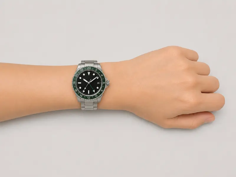 Longines Spirit Zulu Time 39 on a Medium wrist · 17 cm
