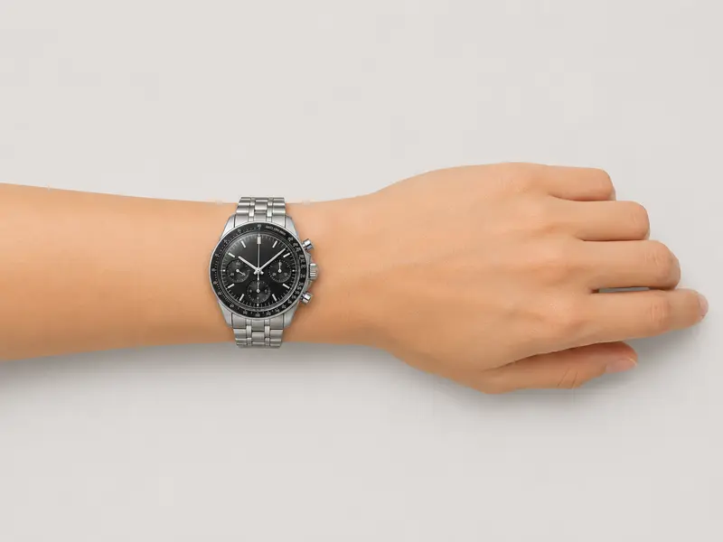 Omega Speedmaster Moonwatch Professional on a Medium wrist · 17 cm