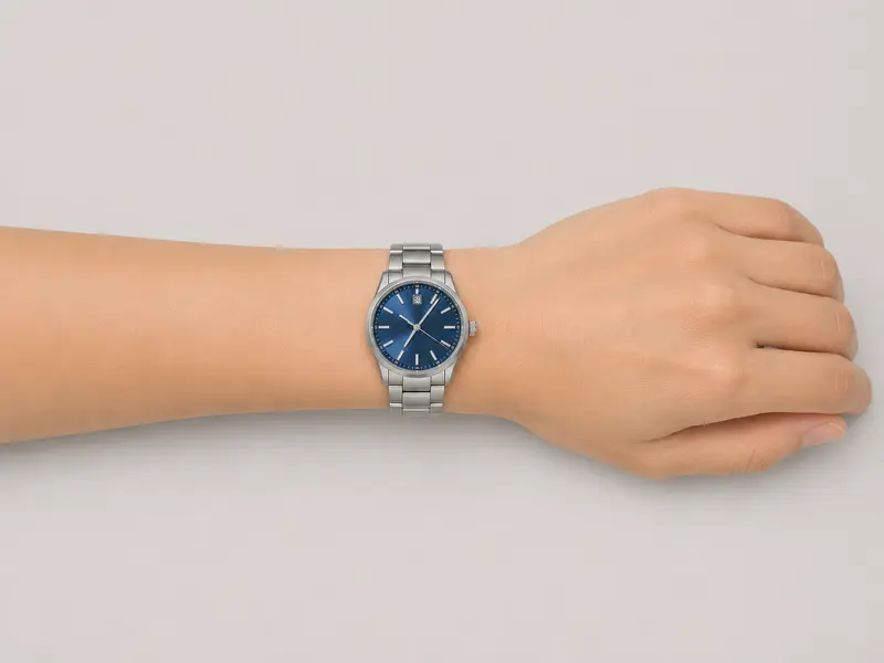 TAG Heuer Carrera Date 39 on a Medium wrist · 17 cm
