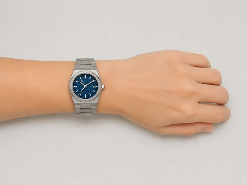 Tissot PRX Powermatic 80 on a Medium wrist · 17 cm
